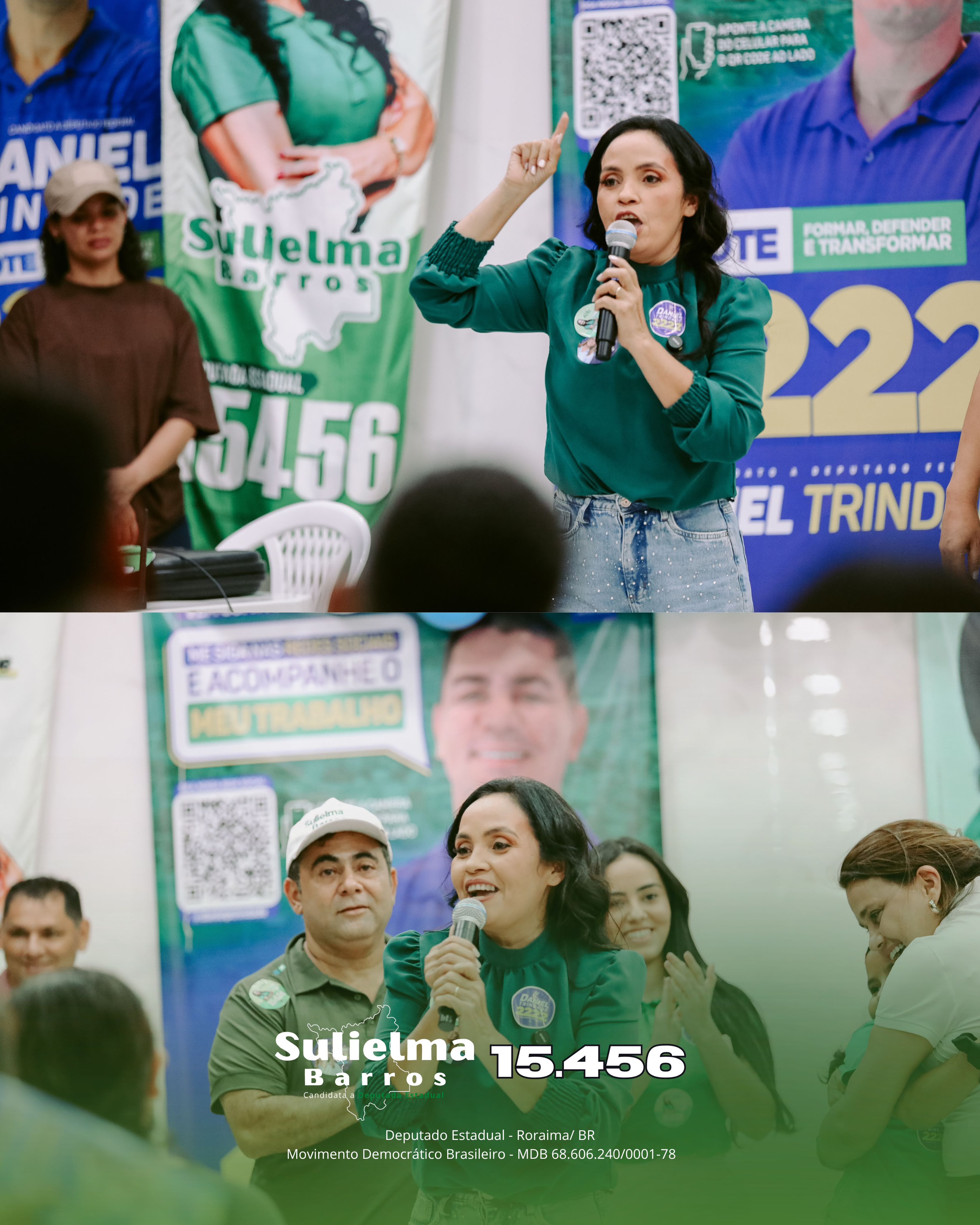Encontro durante a Grande Reunião da campanha