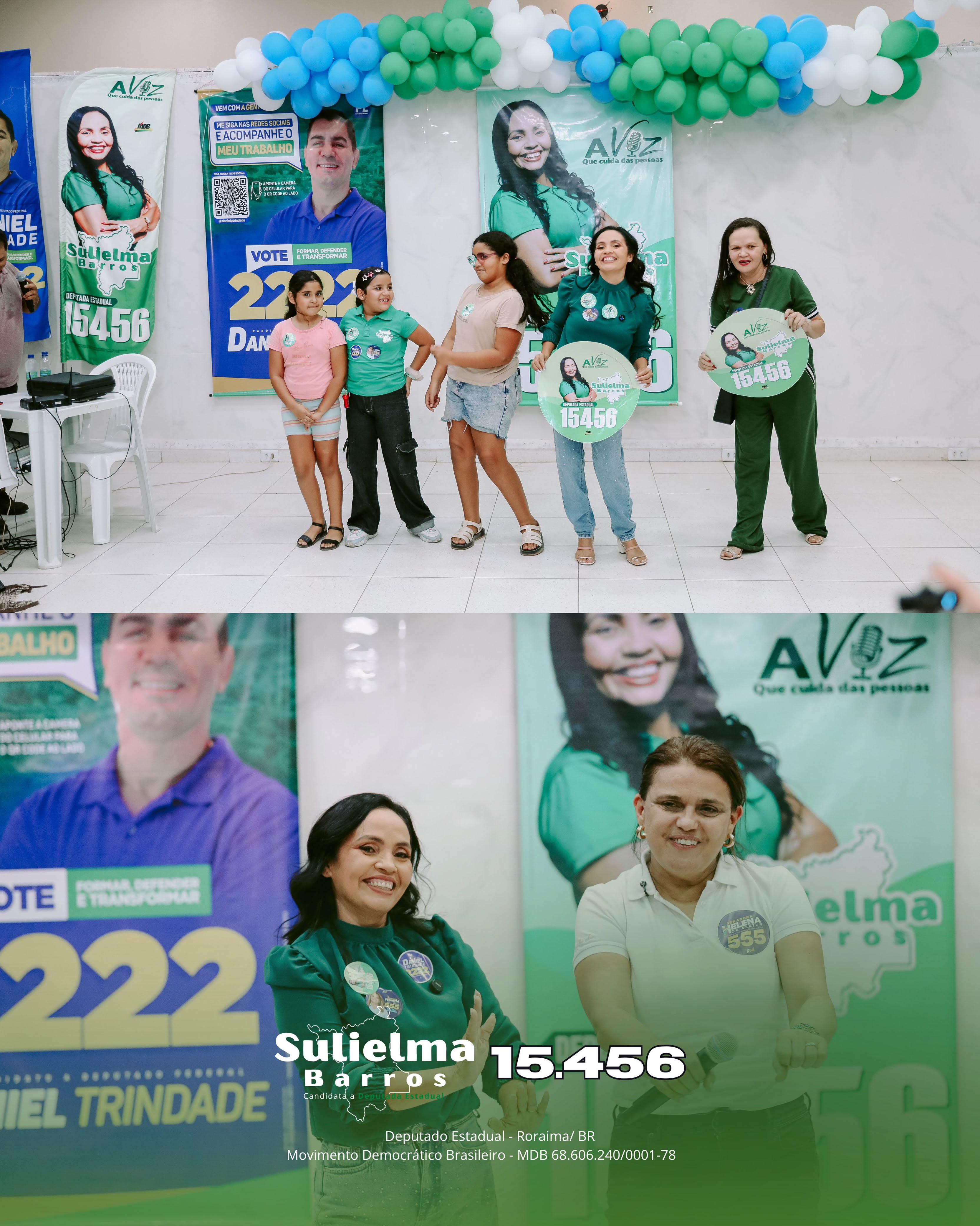 Mobilização da Grande Reunião da campanha de Sulielma Barros